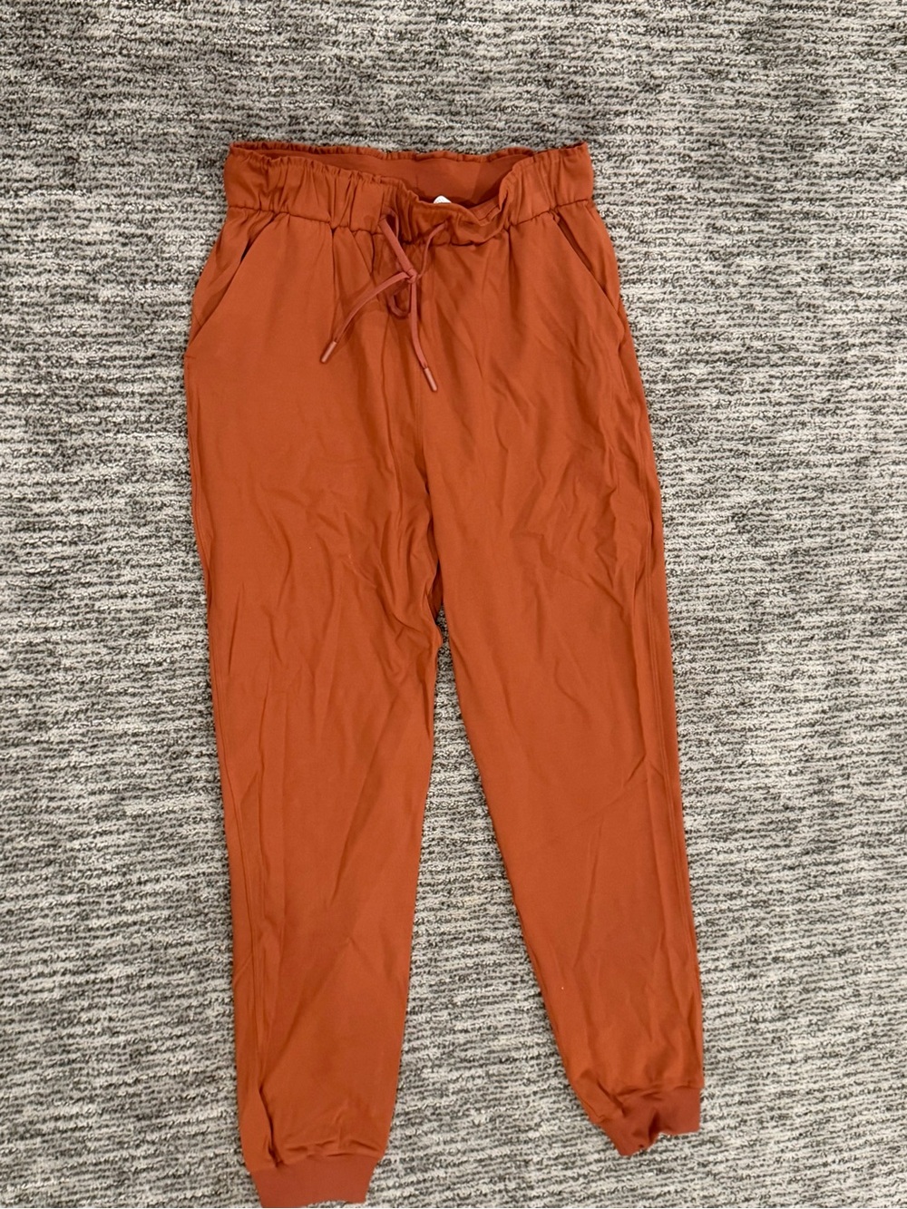 lululemon athletica Women's Track Joggers in Rust Orange